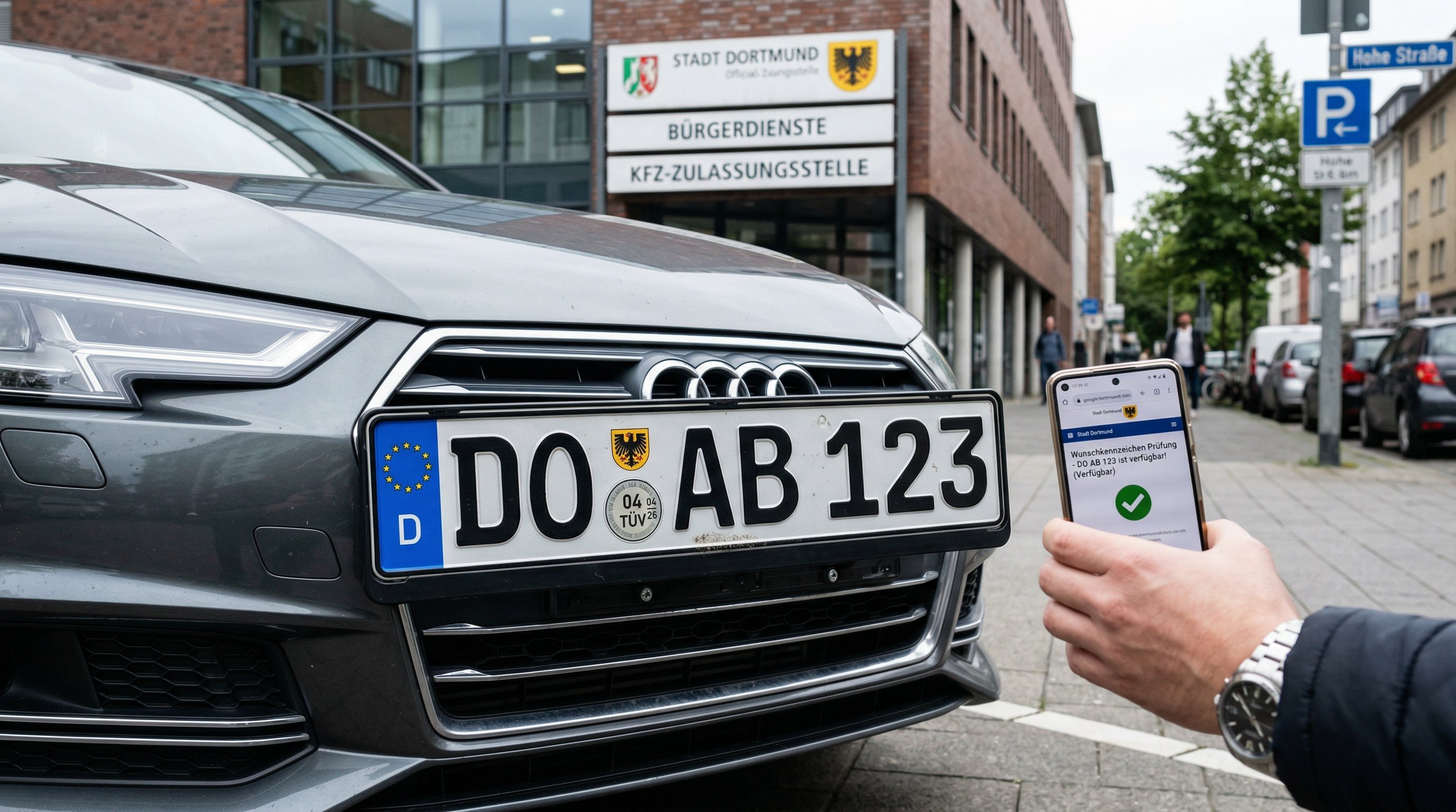 Wunschkennzeichen Dortmund